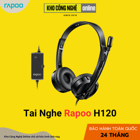 Tai nghe có dây Rapoo H120