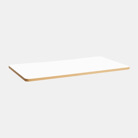 Mặt bàn gỗ HyperWork FLow HPW-MB160-WHT Trắng viền nâu