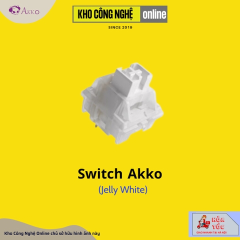 [Chính hãng] Switch lẻ thay nóng cho bàn phím cơ AKKO CS switch| Jelly switch & TTC switch - Hàng mới 100%