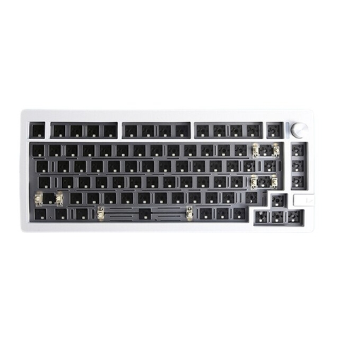 KIT LMK81 - KIT Bàn phím cơ LMK81 RGB mạch xuôi kết nối 3 chế độ (Nhôm CNC, Gasket Mount)