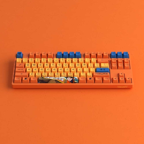 Bàn phím cơ AKKO 3087 RF Dragon Ball Z Goku (Dual-mode / AKKO sw v3)