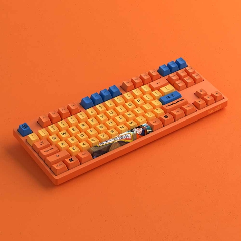 Bàn phím cơ AKKO 3087 RF Dragon Ball Z Goku (Dual-mode / AKKO sw v3)