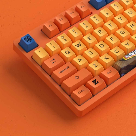 Bàn phím cơ AKKO 3087 RF Dragon Ball Z Goku (Dual-mode / AKKO sw v3)