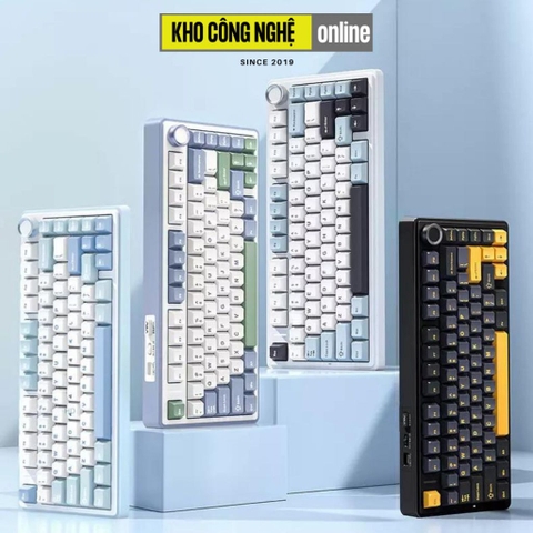 AULA F75 - Bàn Phím Cơ AULA F75 có Hotswap, Led RGB, Kết Nối 3 Mode
