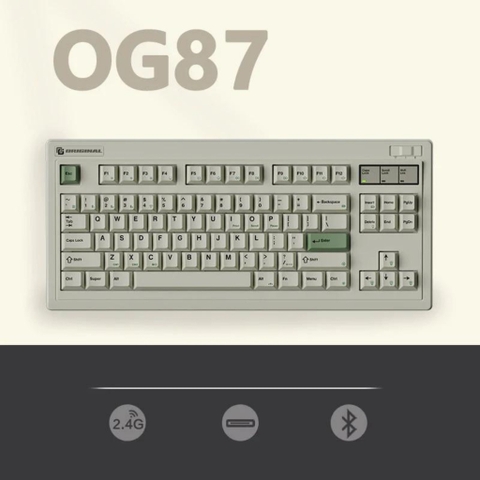 FL-Esports OG87 - Bàn phím cơ FL-Esports OG87 kết nối 3 Mode (Mạch Xuôi / Hotswap / Led RGB) - Hàng Chính Hãng