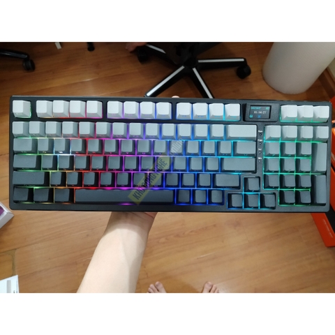 MONKA 3098 V2 Pro - Bàn phím cơ MONKA 3098 V2 Pro Có Màn Hình LCD, Mạch Xuôi, Led RGB, Kết Nối 3 Mode