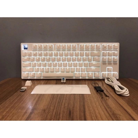 Bàn phím cơ không dây RK987 Kết nối 3 thiết bị Bluetooth 5.0 - Wireless 2.4G - Cáp Type C