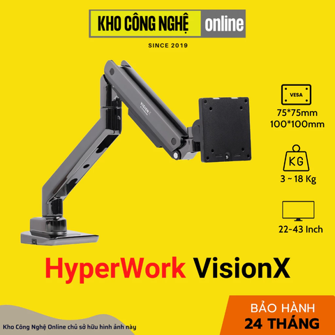 Giá treo / ARM màn hình HyperWork VisionX - VS01