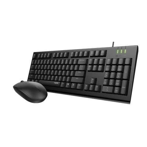 Bộ phím chuột có dây Rapoo X125S