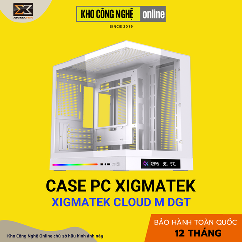 Vỏ case Xigmatek Cloud M DGT Arctic