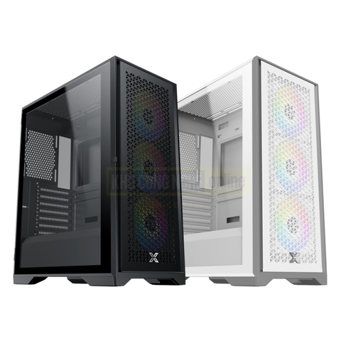 Vỏ Case Máy Tính XIGMATEK LUX S 3FX / ARTIC 3FX  - PREMIUM GAMING ATX, KÈM 03 FAN XIGMATEK X22ARGB (Hàng Chính Hãng)