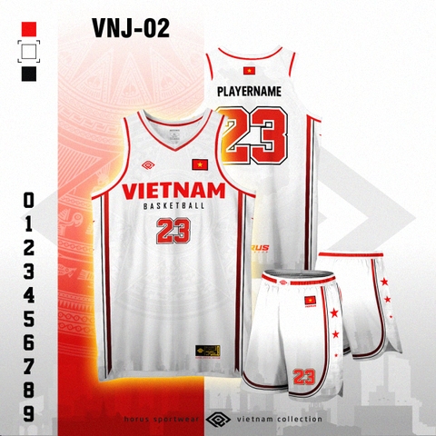 Bộ Jersey Horus Premium Vietnam Collection