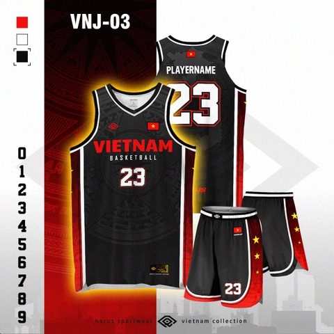 Bộ Jersey Horus Premium Vietnam Collection