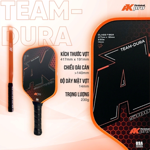 Vợt Pickleball Cần Thơ TEAM-DURA