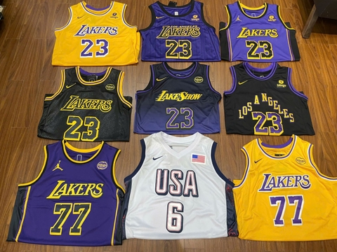 JERSEY NBA THÊU LEBRON JAMES, DONCIC