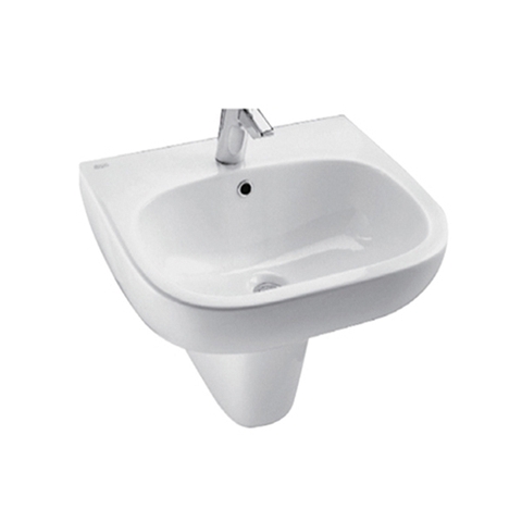 Lavabo chậu rửa mặt American Standard 0955-WT treo tường chân ngắn