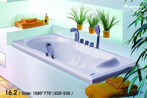 Bồn tắm dài Việt Mỹ 16.2 dài 1m58