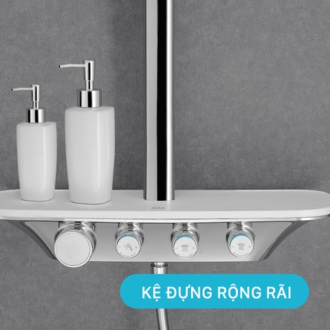 Cây sen tắm đứng nóng lạnh Inax BFV-655S tự động - BFV655S
