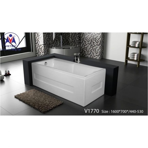Bồn tắm dài Việt Mỹ V.1670 dài 1m6