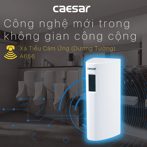 Xả tiểu Caesar A656 cảm ứng từ