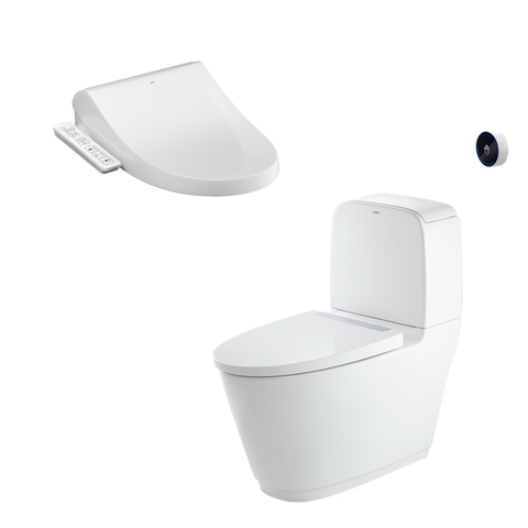 Bồn cầu 2 khối INAX ACT-832 xả cảm ứng nắp rửa CW-H17VN