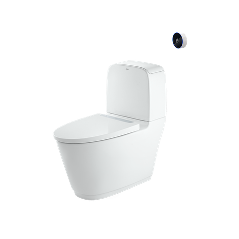 Bồn cầu 2 khối INAX ACT-832VN  xả nhấn Aqua Ceramic xả cảm ứng không chạm - ACT832VN
