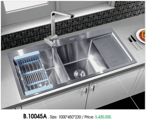 Chậu rửa chén Việt Mỹ B.10045A Inox 304
