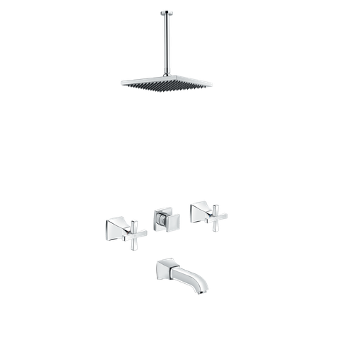 Sen tắm đứng âm tường Inax BFV-81S nóng lạnh