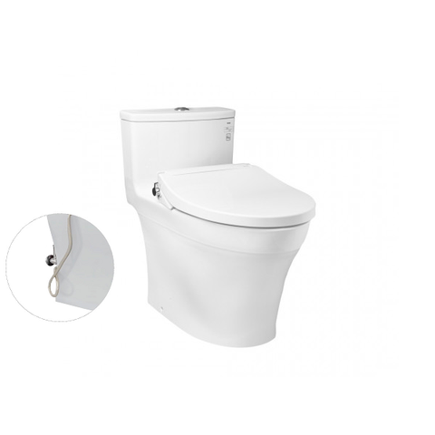 Bồn cầu 1 khối Toto MS855DE2 nắp rửa TCW07S