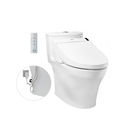 Bồn cầu 1 khối Toto MS885DW6 nắp rửa C5 - TCF6531Z