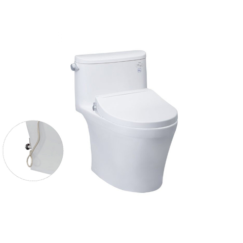 Bồn cầu 1 khối Toto MS887RE2 nắp rửa TCW07S