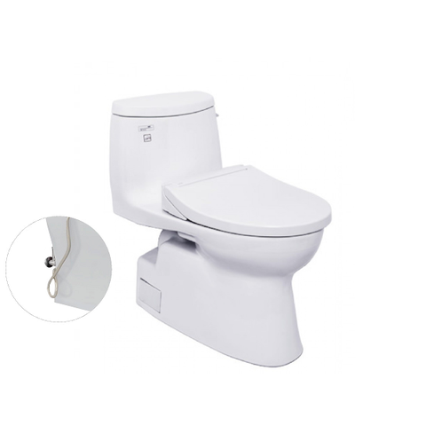 Bồn cầu 1 khối Toto MS905E2 nắp rửa TCW07S