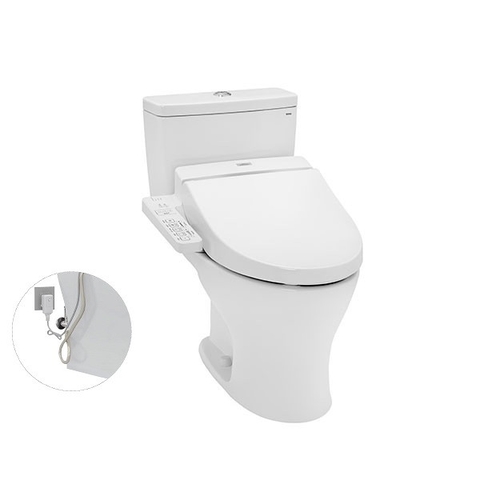 Bồn cầu 2 khối Toto CS735DW7 nắp rửa C2 - TCF6631A