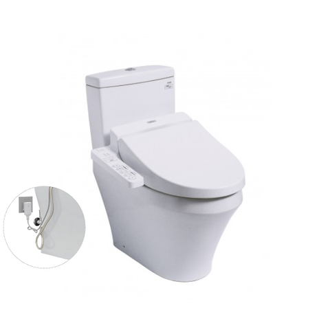 Bồn cầu 2 khối Toto CS948DW7 nắp rửa C2 - TCF6631A