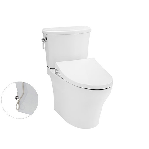 Bồn cầu 2 khối Toto CS986GE4 nắp rửa TCW1211A