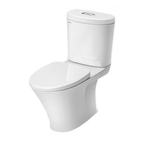 Bồn cầu 2 khối INAX AC-700VAN/BW1 xả nhấn Aqua Ceramic