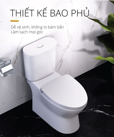 Bồn cầu 2 khối Caesar CD1320