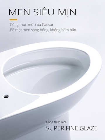 Bồn cầu 2 khối Caesar CD1349