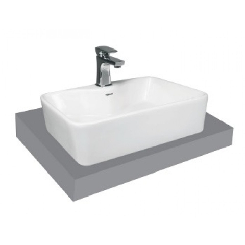 Lavabo chậu rửa mặt Viglacera V72 đặt bàn