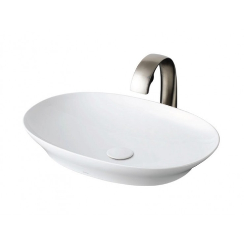 Lavabo chậu rửa mặt Toto LT4724 đặt bàn [Cao cấp] sứ CEFIONTECT