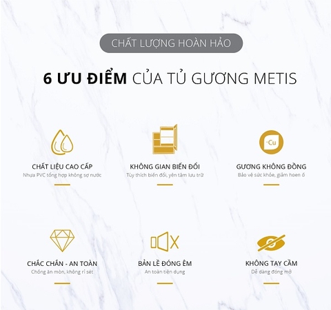Tủ gương Caesar EM0160V