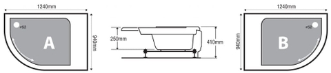 Phòng tắm kính EUROCA SR-CNV