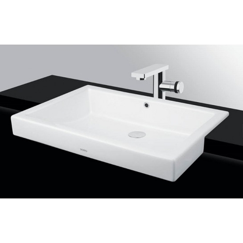 Lavabo chậu rửa mặt Toto LW646JW/F bán âm