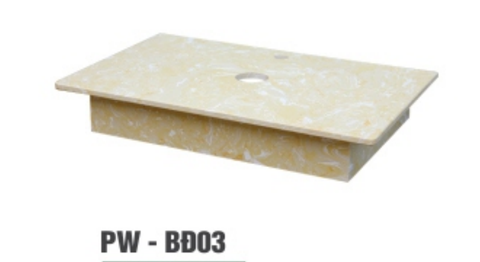 Bàn đá đặt lavabo PW-BĐ03