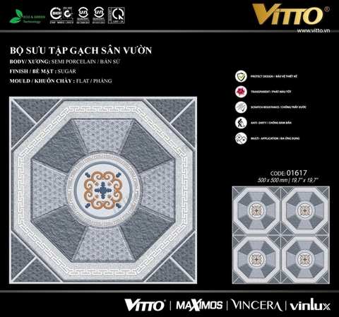 Gạch sân vườn Vitto 01617