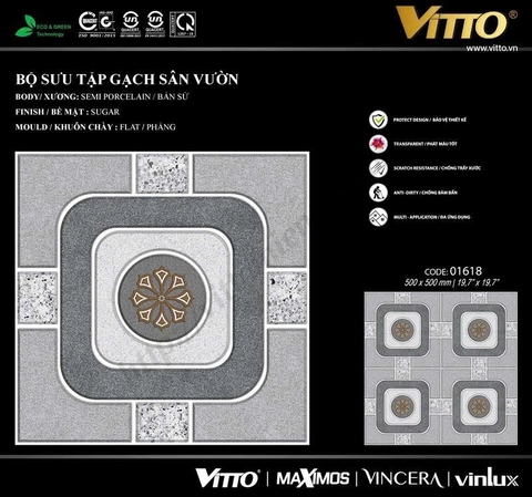 Gạch sân vườn Vitto 01618