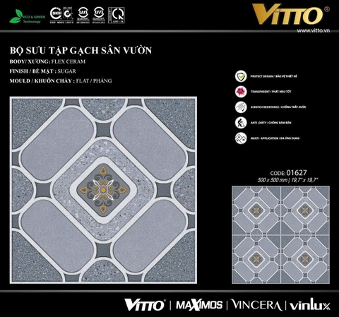 Gạch sân vườn Vitto 01627