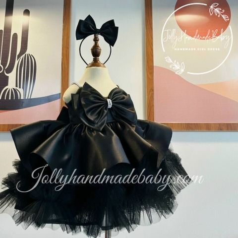 Black Tulle Dress | Baby Girl Birthday Dress | Girl Wedding Dress | Tulle Dress For Girl | Princess Dress