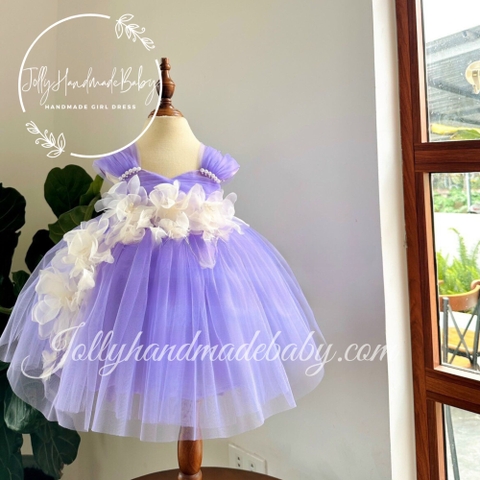 Blush Tulle Baby Girl Dress | Lavender Tulle Dress | Celebrate with Style on Every Occasion