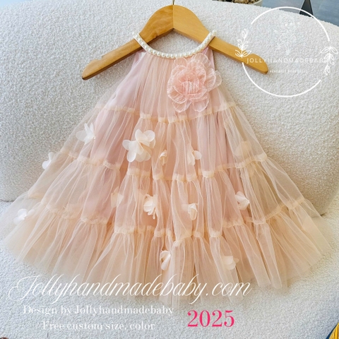 Pink Tulle Summer Girl Dress